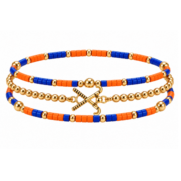 Field Hockey Game Day Bracelet Stack