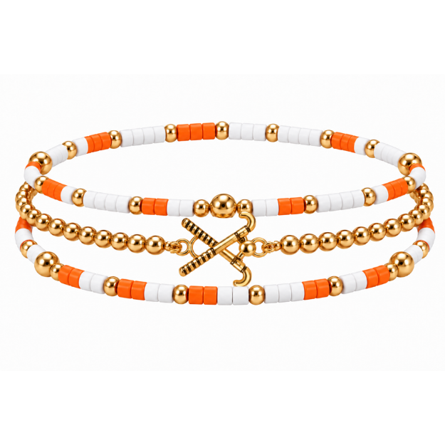 Field Hockey Game Day Bracelet Stack