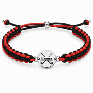 Personalized Multi Color Field Hockey Bracelet