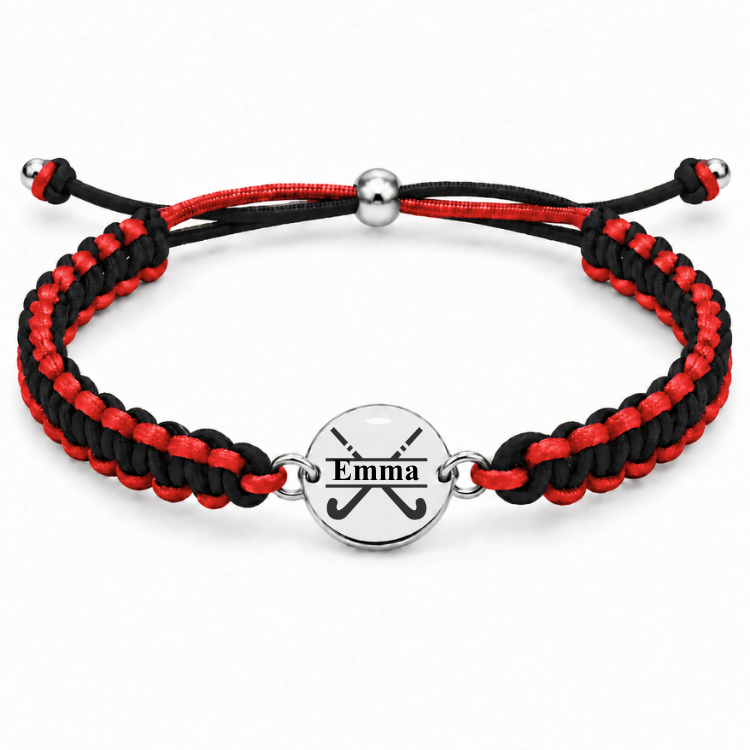 Personalized Multi Color Field Hockey Bracelet