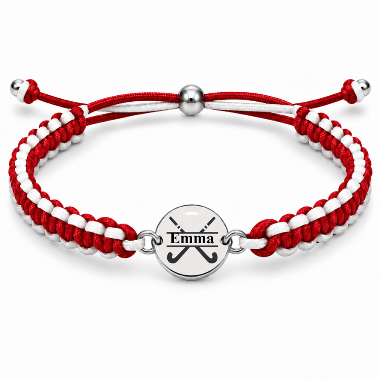 Personalized Multi Color Field Hockey Bracelet