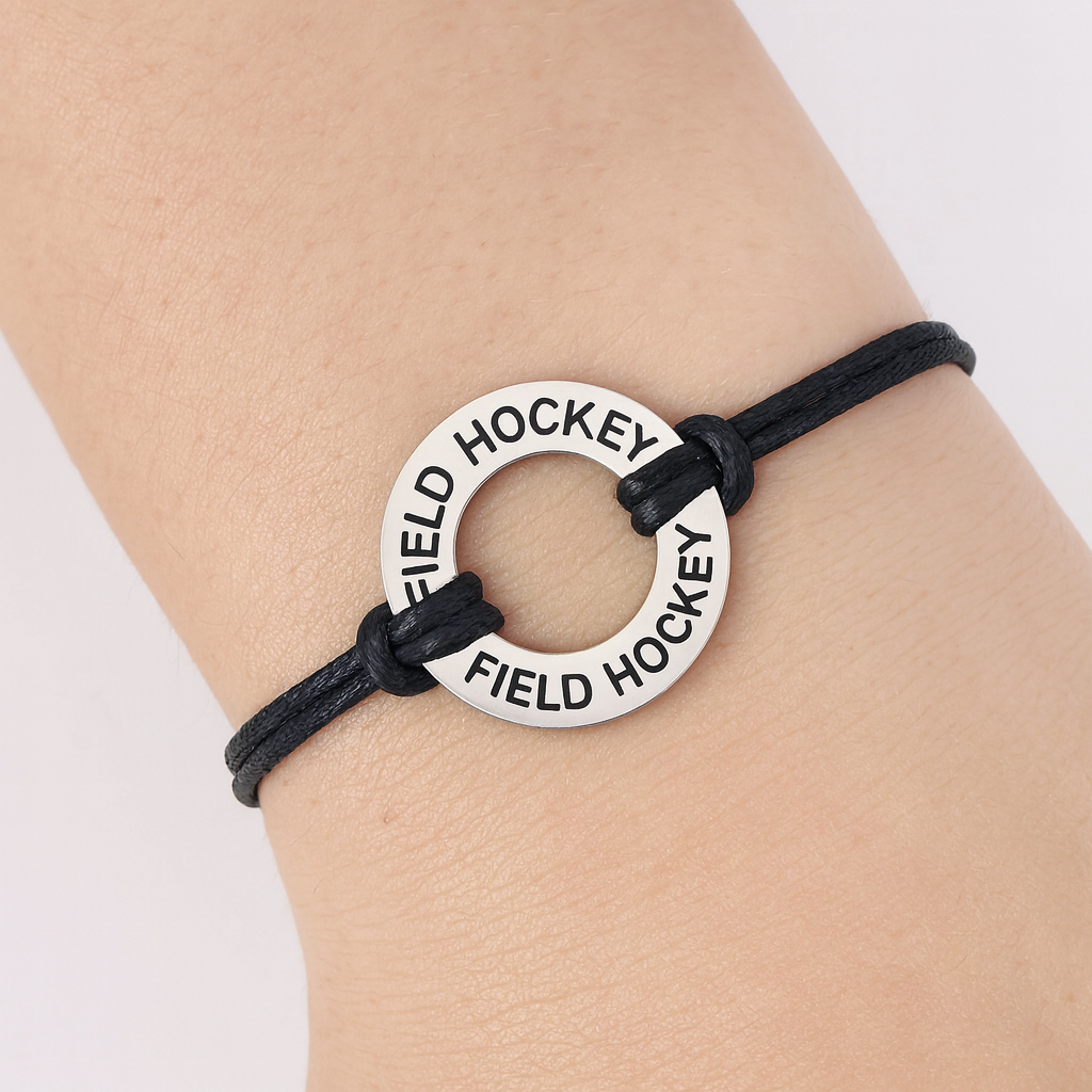 Field Hockey Wrap Bracelet