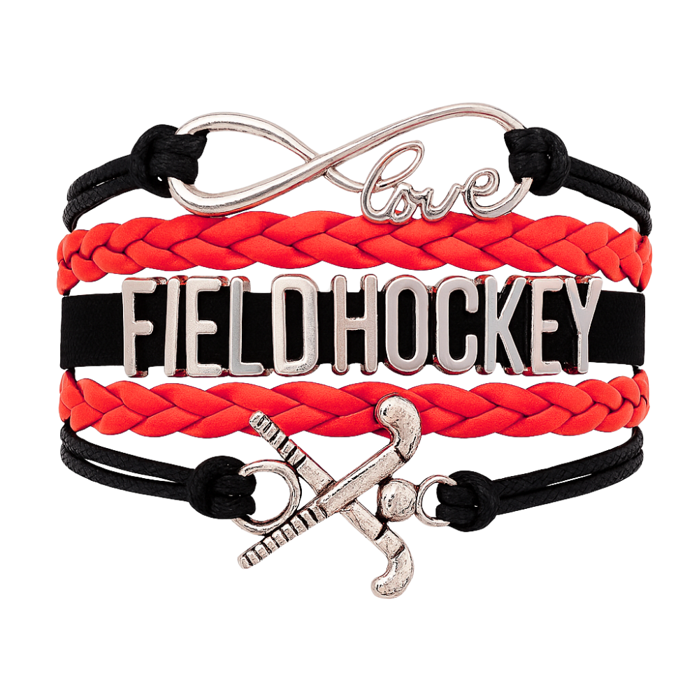 Field Hockey Infinity Bracelet-Pick Color