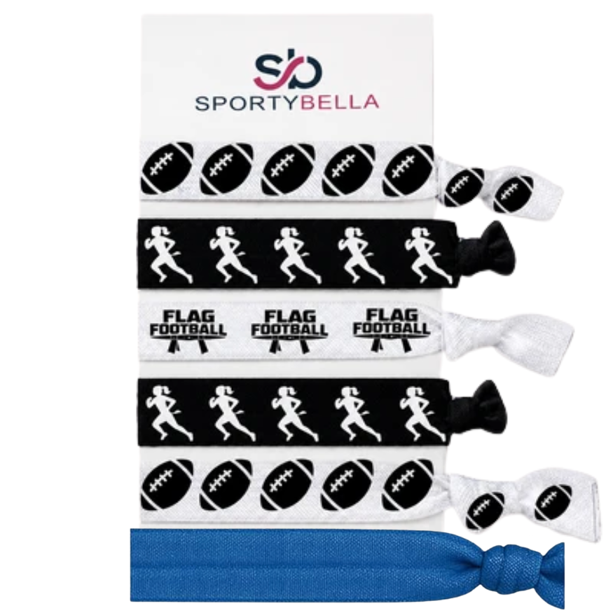Flag Football Hair Ties- Pick Color