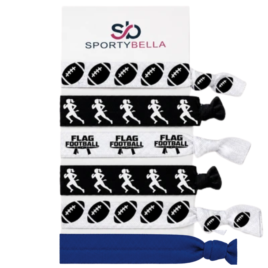 Flag Football Hair Ties- Pick Color