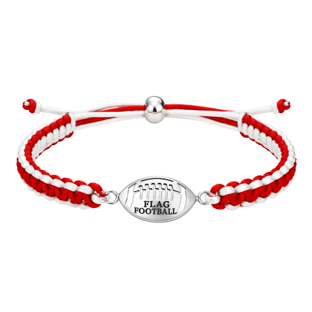 Flag Football Multi Rope Bracelet