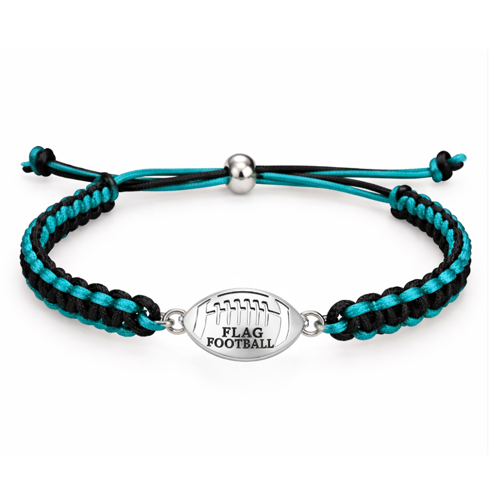 Flag Football Multi Rope Bracelet