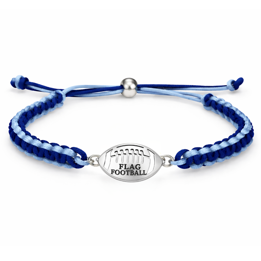 Flag Football Multi Rope Bracelet