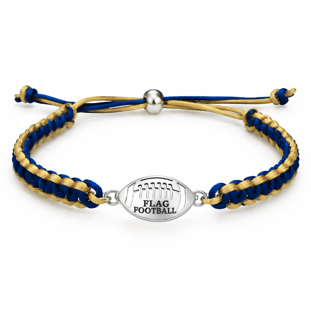 Flag Football Multi Rope Bracelet