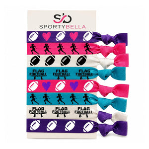 Flag Football Hair Ties