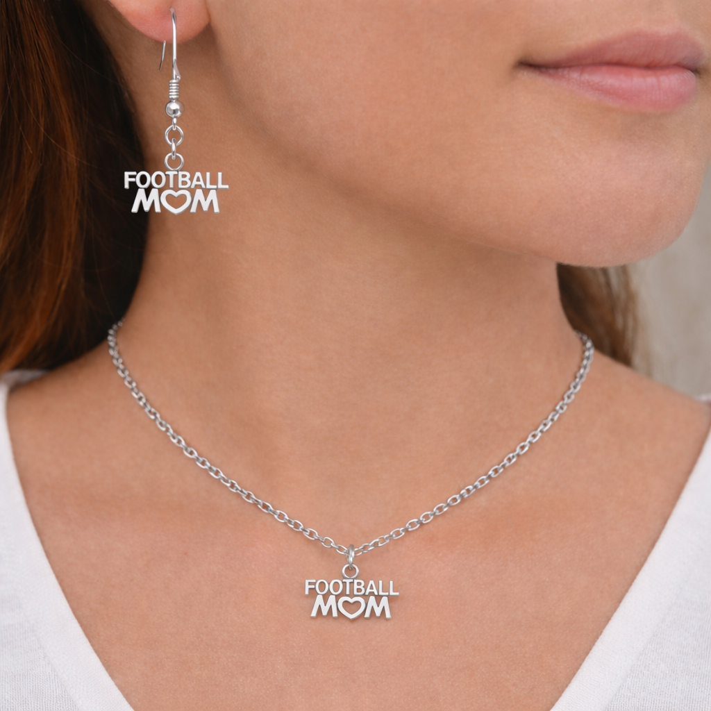 Football Mom Jewelry Set