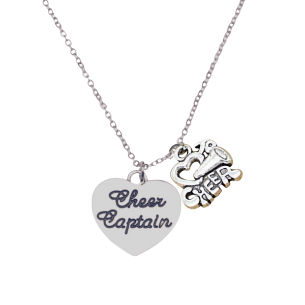girls Cheer Captain Necklace
