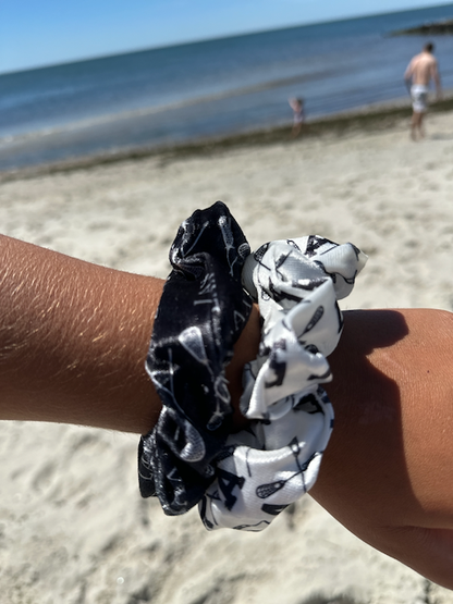 Lacrosse Premium Velvet Scrunchie