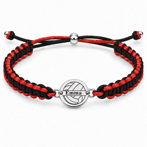 Personalized Multi Colored Volleyball Rope Bracelet