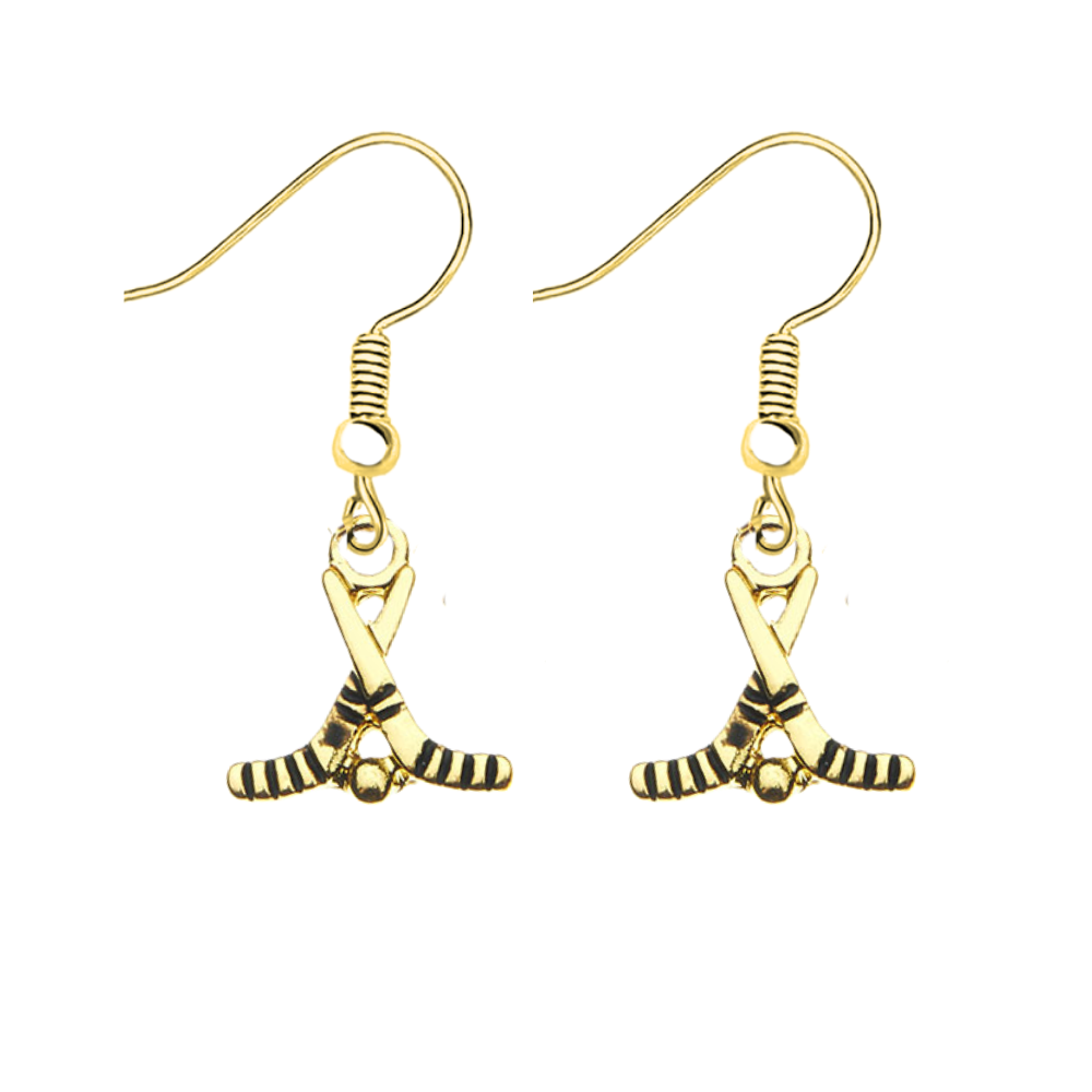 Ice Hockey Stick Earrings