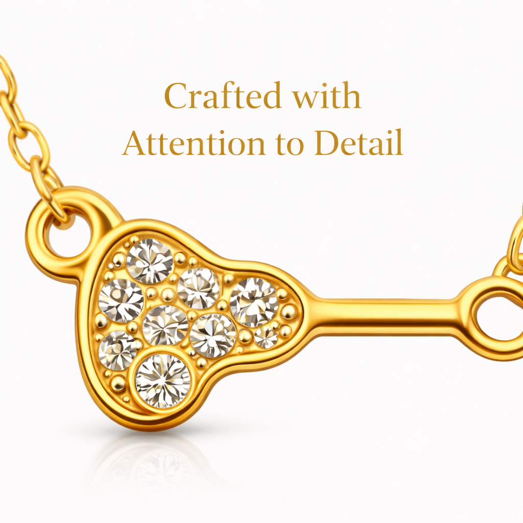 Lacrosse Stick CZ Necklace - Pick Color