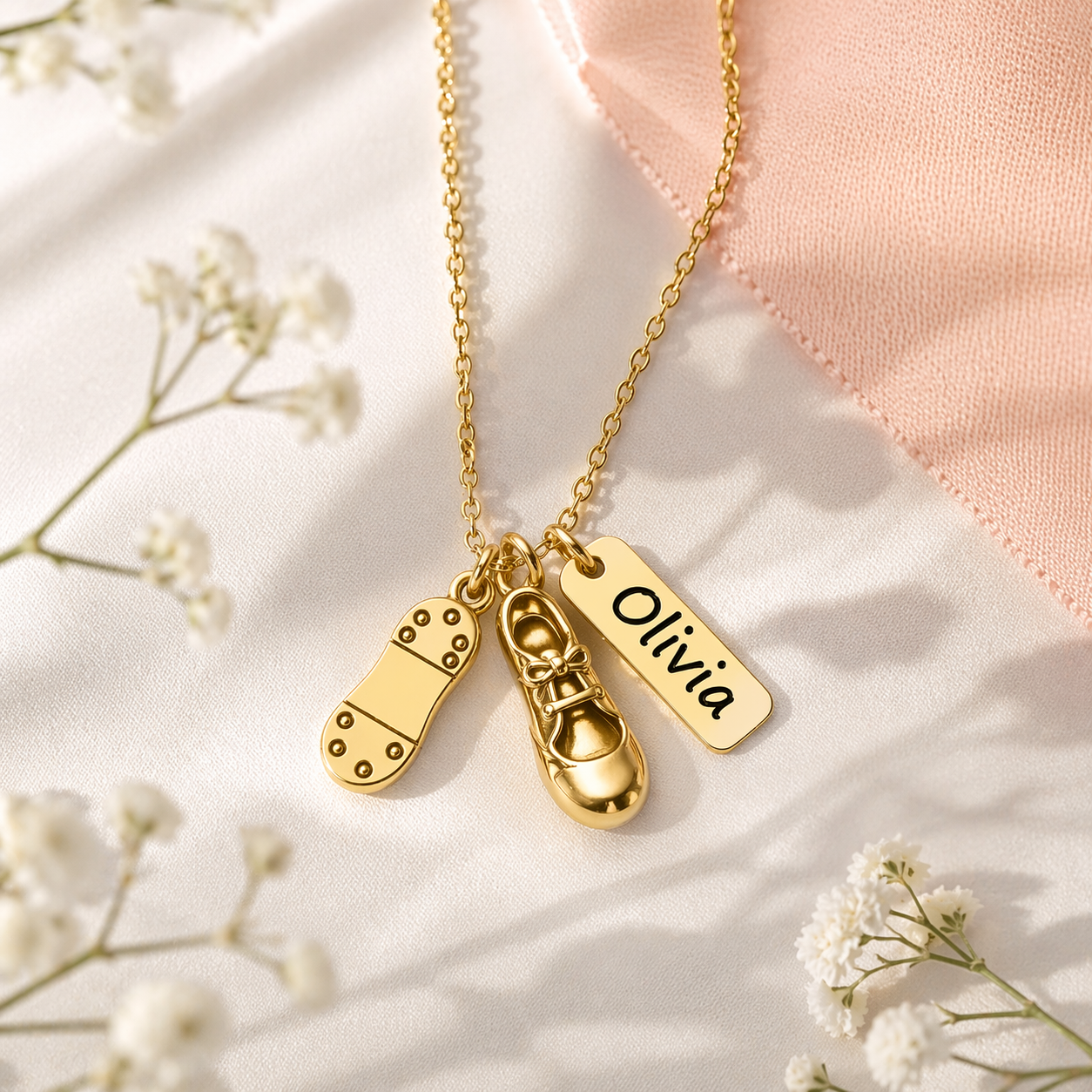 Personalized Tap Name Necklace