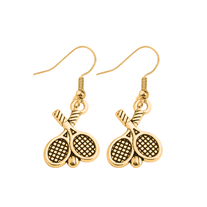 Tennis Racket Earrings