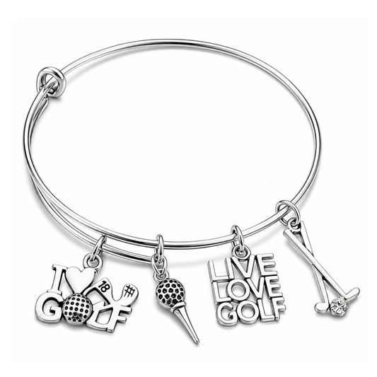 Golf Bangle Bracelet