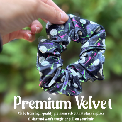 Golf Premium Velvet Scrunchie