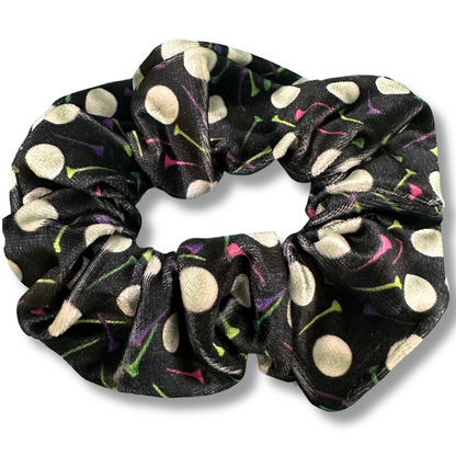 Golf Premium Velvet Scrunchie