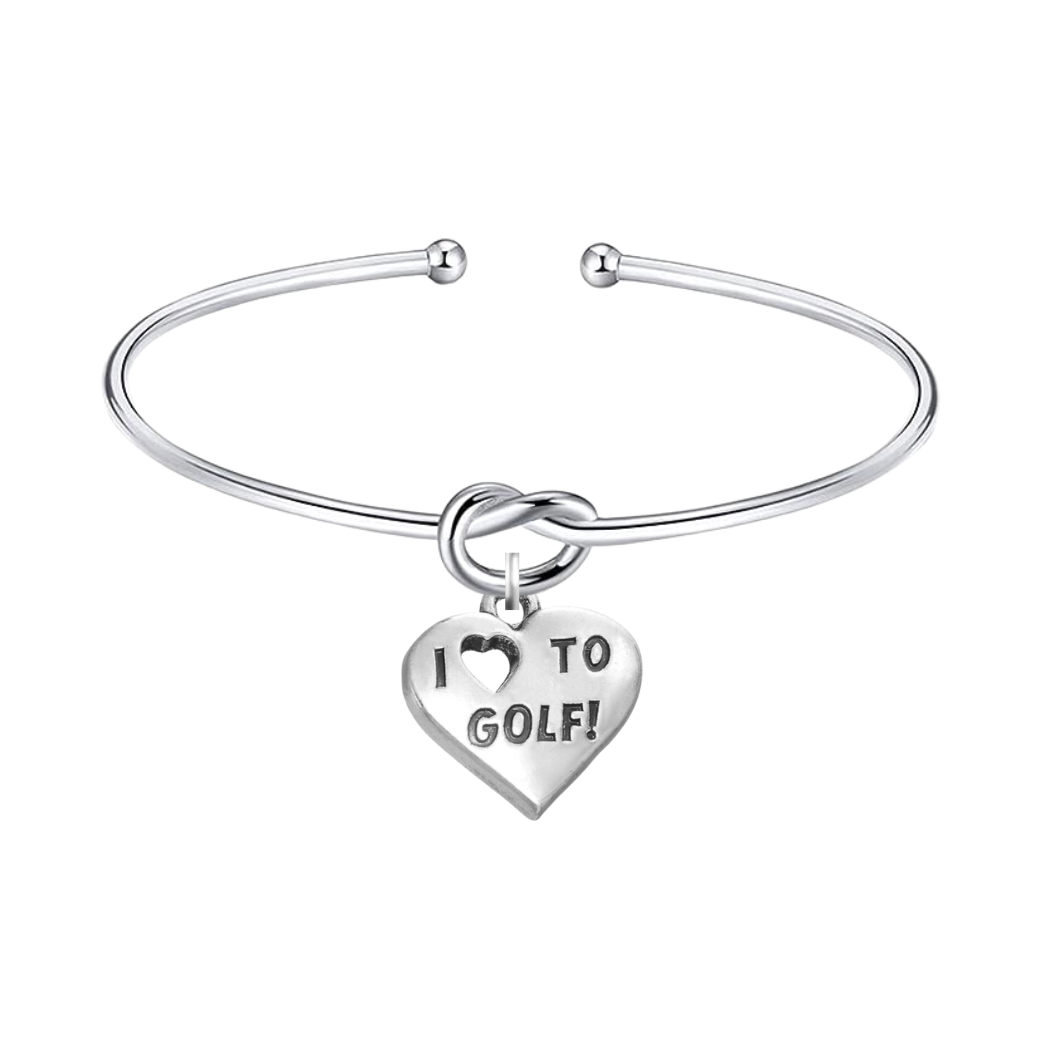 Golf Knot Charm Bracelet