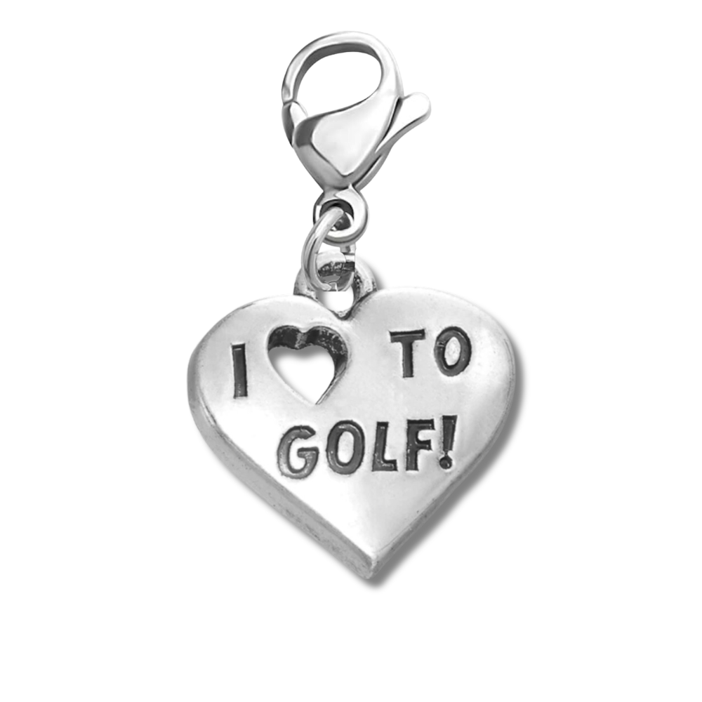 Golf Clip On Zipper Pull