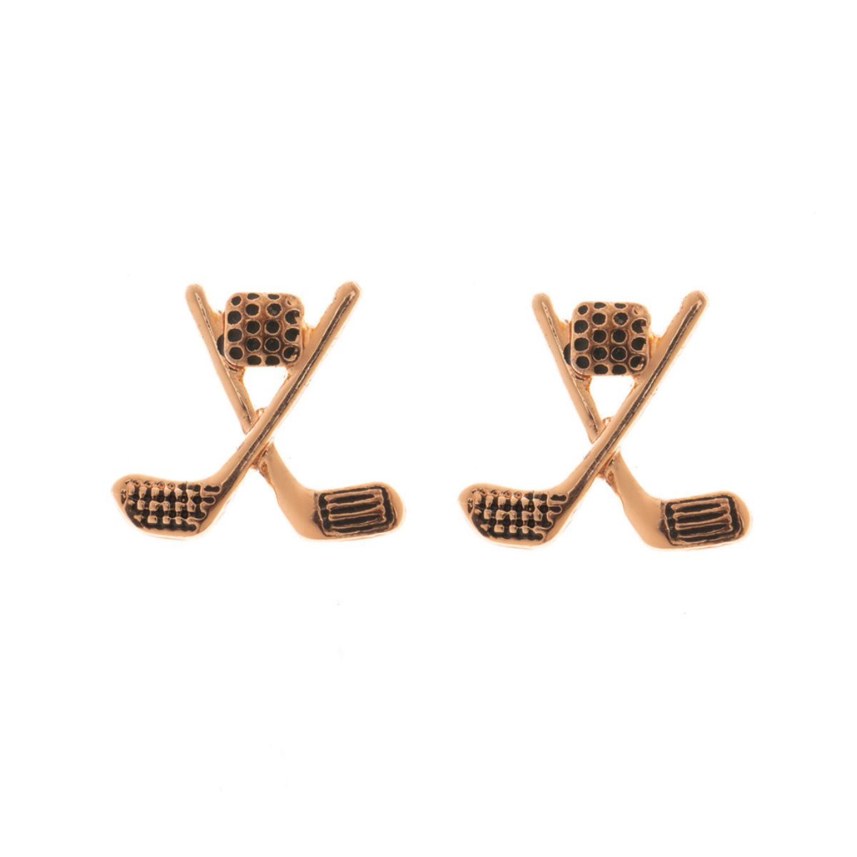 Golf Charm Stud Earrings