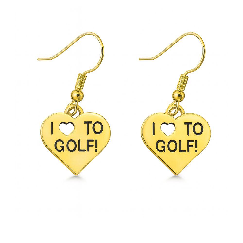 Love to Golf Earrings