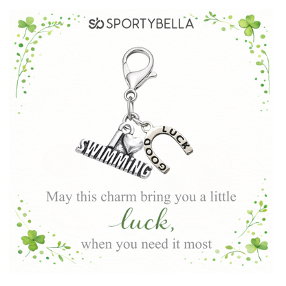 Sports Lucky Horseshoe Clip On Charm