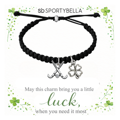 Sports Lucky Clover Rope Bracelet