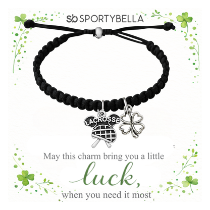 Sports Lucky Clover Rope Bracelet