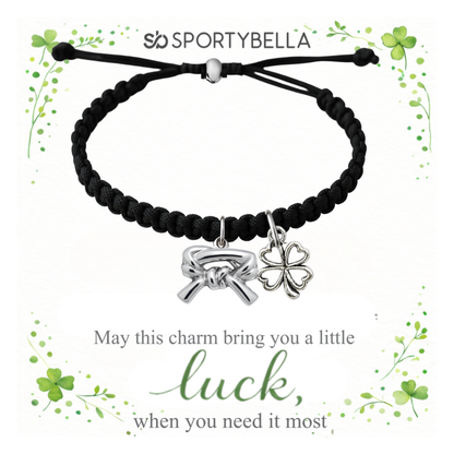 Sports Lucky Clover Rope Bracelet