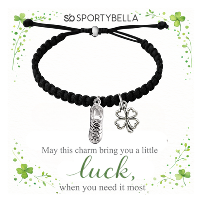 Sports Lucky Clover Rope Bracelet