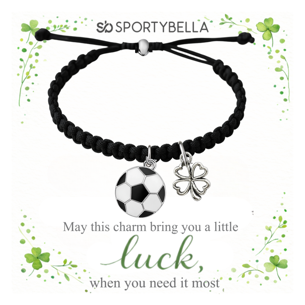 Sports Lucky Clover Rope Bracelet
