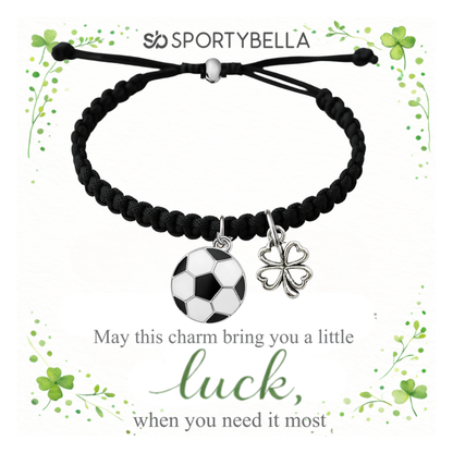 Sports Lucky Clover Rope Bracelet