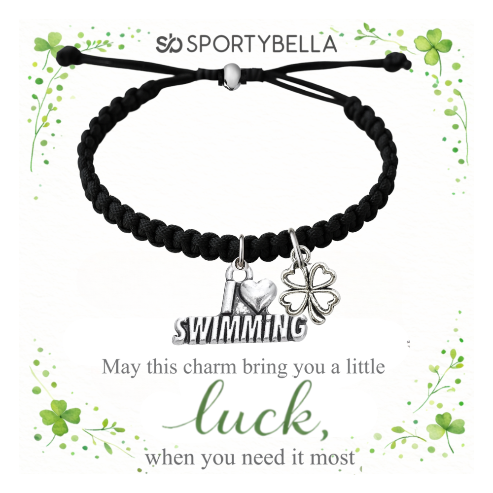 Sports Lucky Clover Rope Bracelet