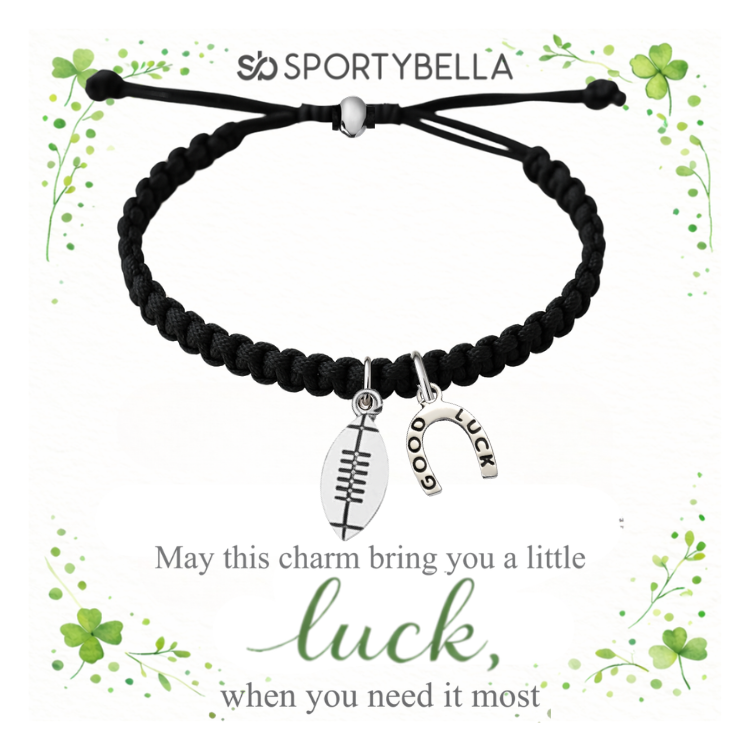 Sports Lucky Horseshoe Rope Bracelet