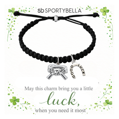 Sports Lucky Horseshoe Rope Bracelet