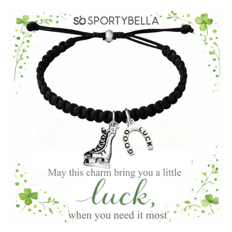 Sports Lucky Horseshoe Rope Bracelet
