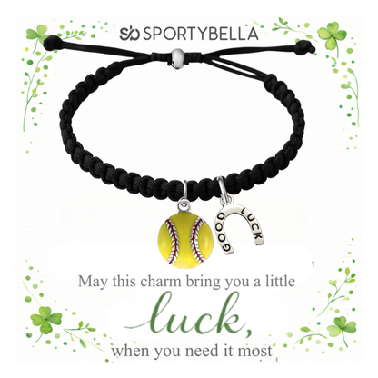 Sports Lucky Horseshoe Rope Bracelet