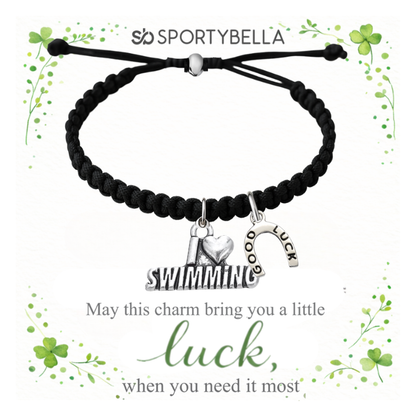 Sports Lucky Horseshoe Rope Bracelet