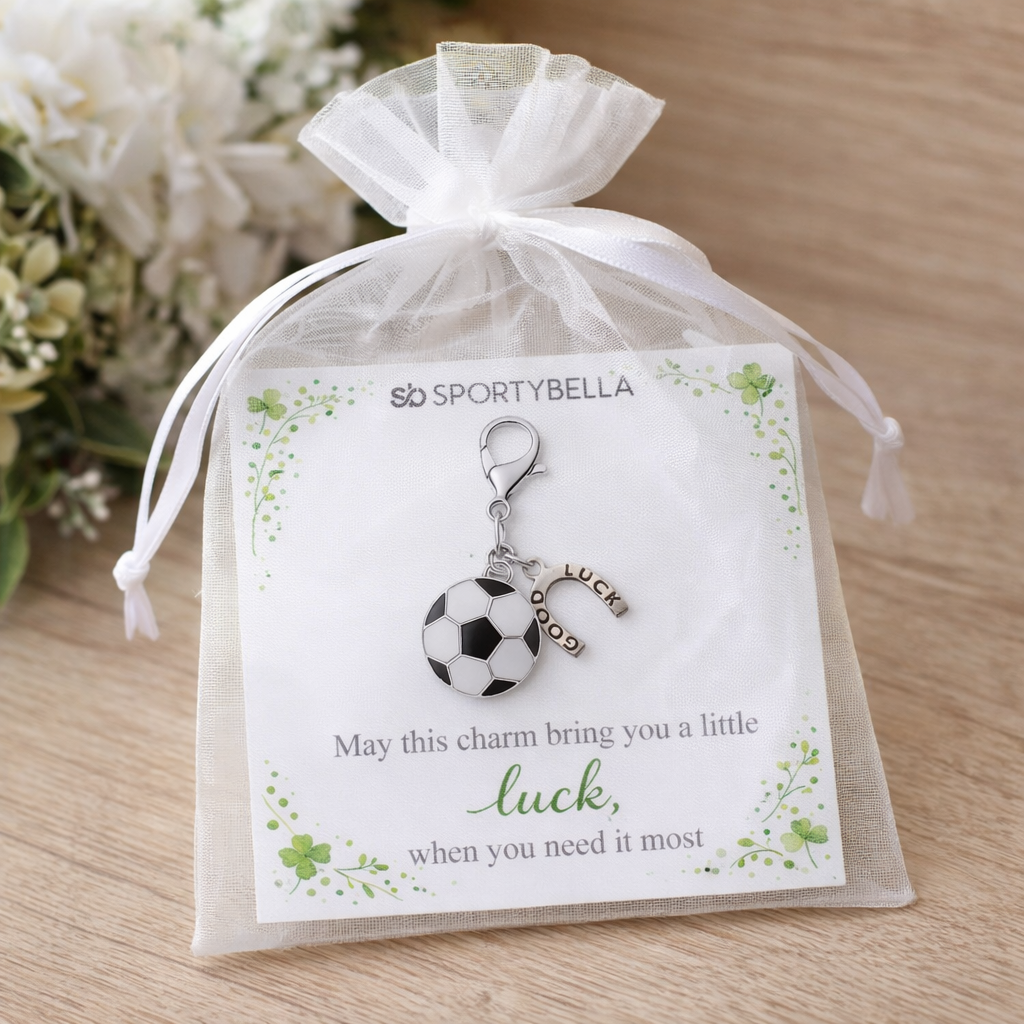 Sports Lucky Horseshoe Clip On Charm