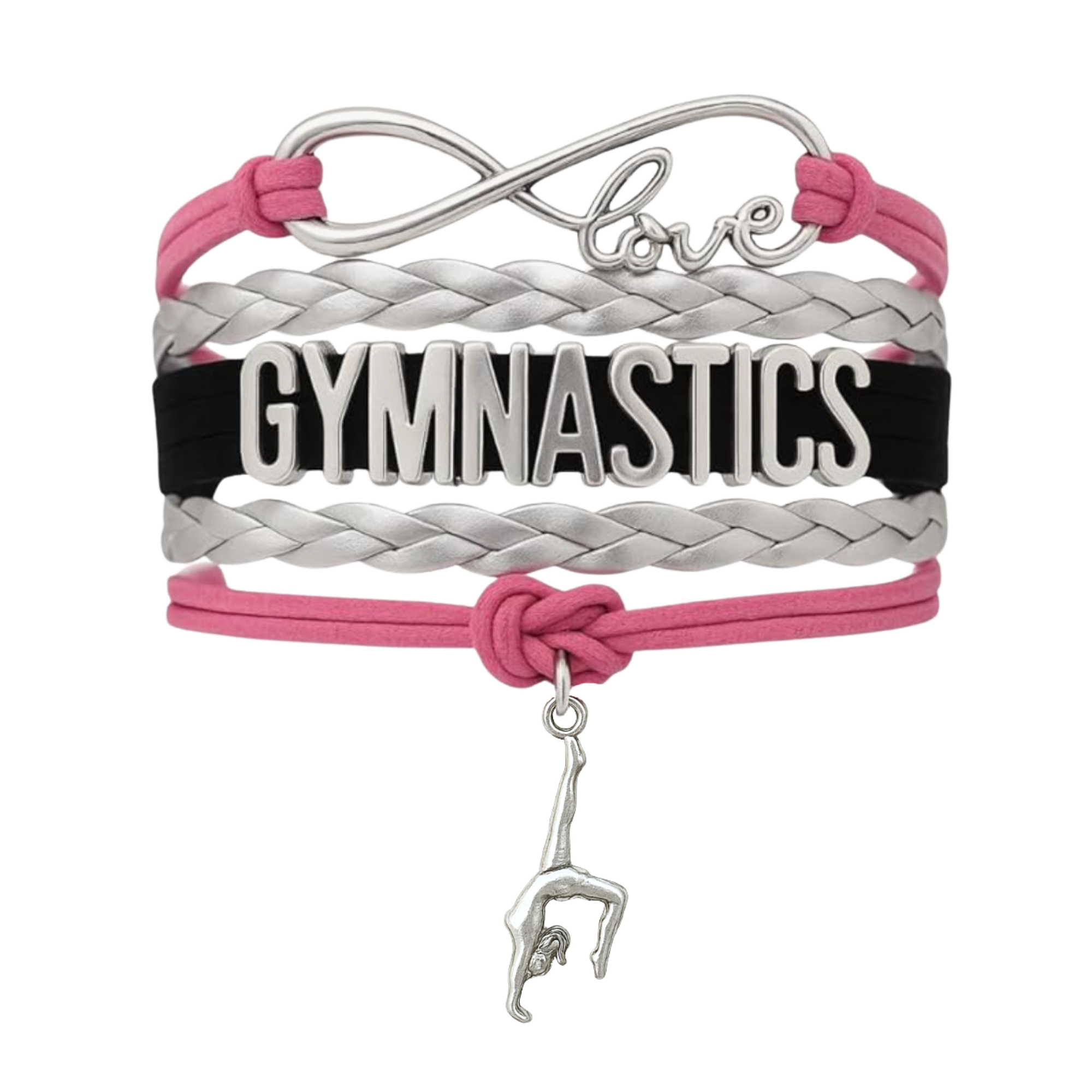 Girls Gymnastics Infinity Bracelet- 15 Colors