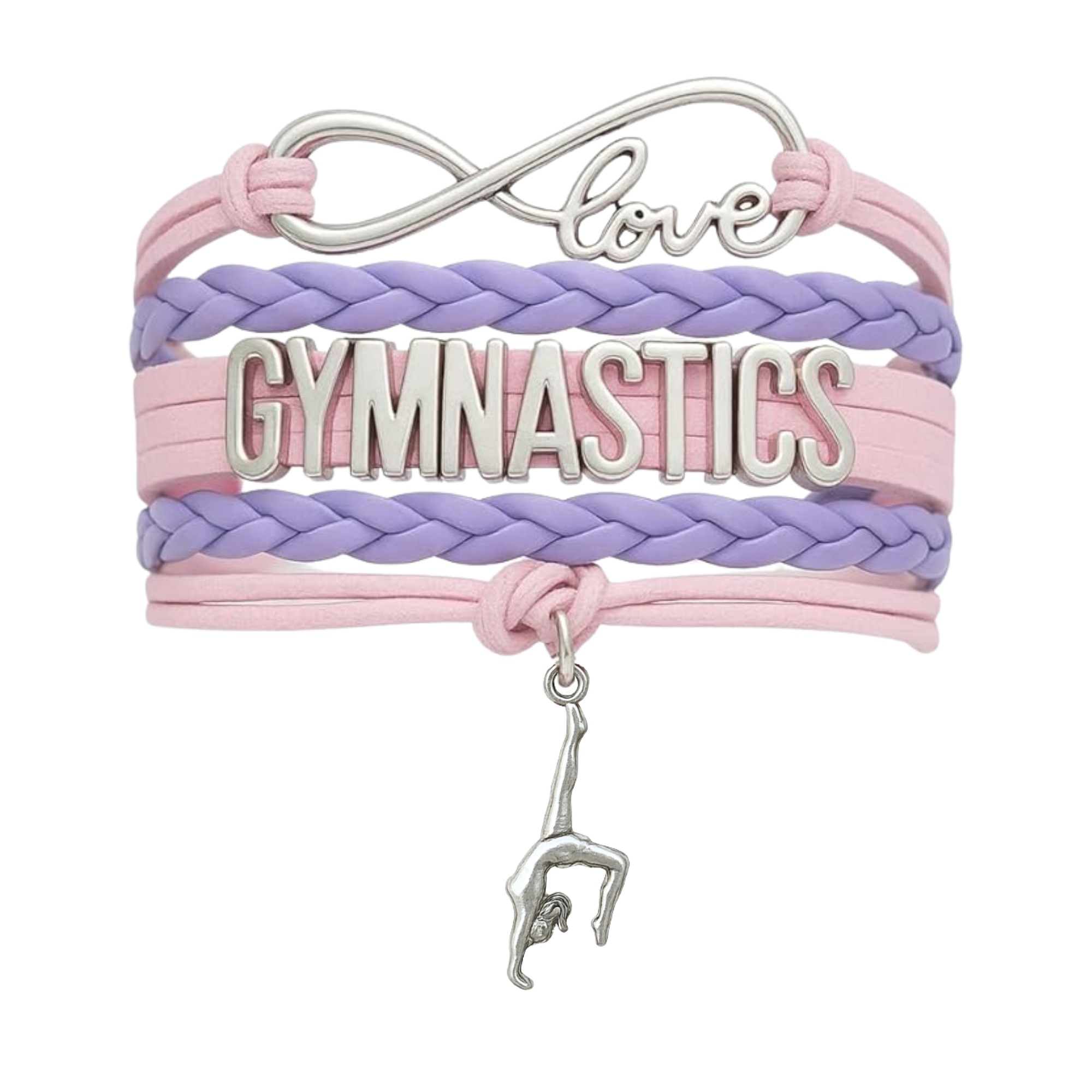 Girls Gymnastics Infinity Bracelet- 15 Colors