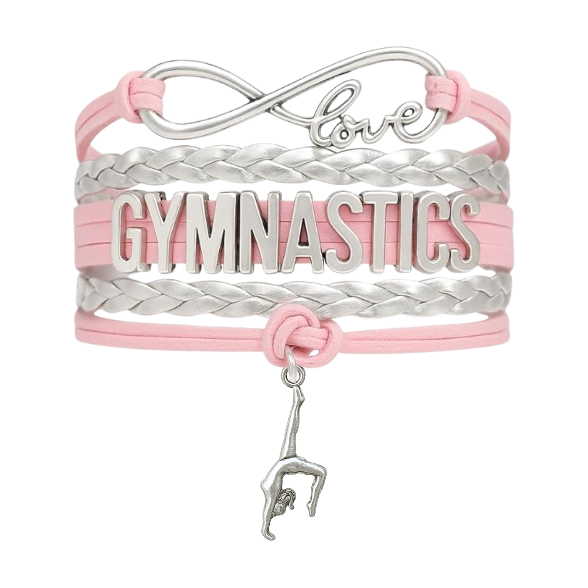 Girls Gymnastics Infinity Bracelet- 15 Colors