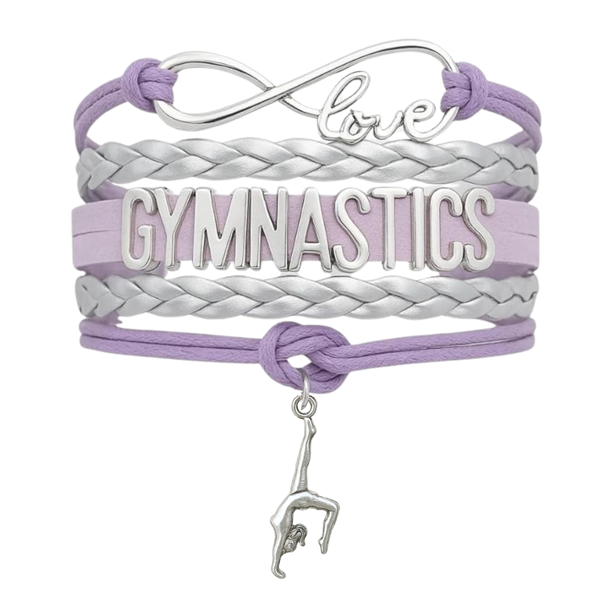 Girls Gymnastics Infinity Bracelet- 15 Colors