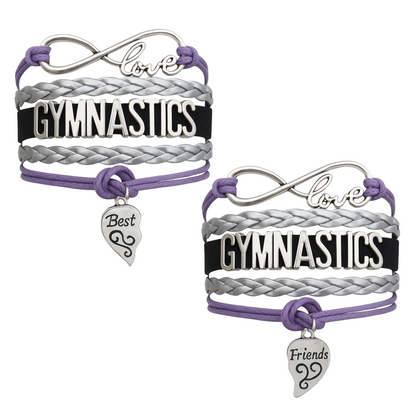 Girls Gymnastics Friendship Bracelets - Pick Colors