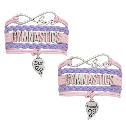 Girls Gymnastics Friendship Bracelets - Pick Colors