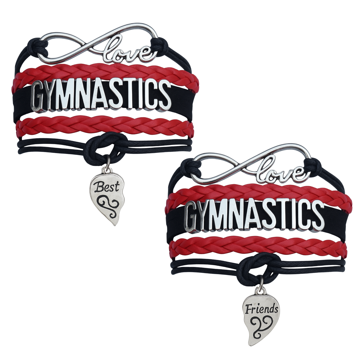 Girls Gymnastics Friendship Bracelets - Pick Colors